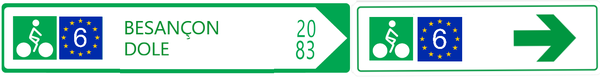 Signalisation panneaux EV6