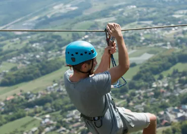 Treetop adventure park "Acrofort" de Tamié