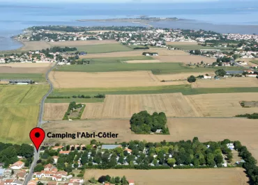 Vue Aérienne du camping