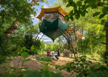 Campalune in Gervanne camping