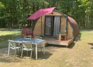 Camping Domaine de Lallé - POD Le Milan Rouge