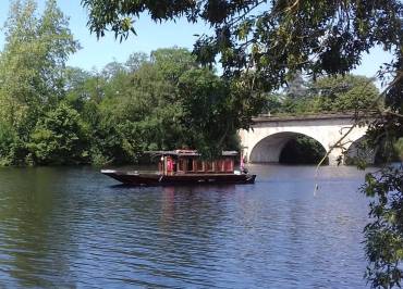 Promenade en bateau sur la Vienne