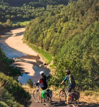 Gorges de l'allier à vélo