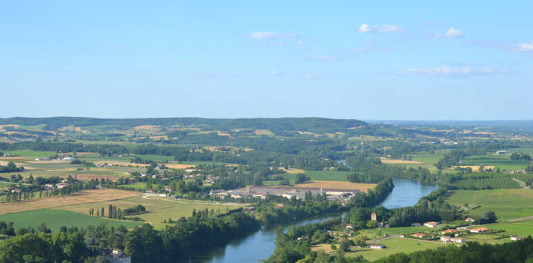 Villeneuve Sur Lot Fumel Lot Tal Radweg