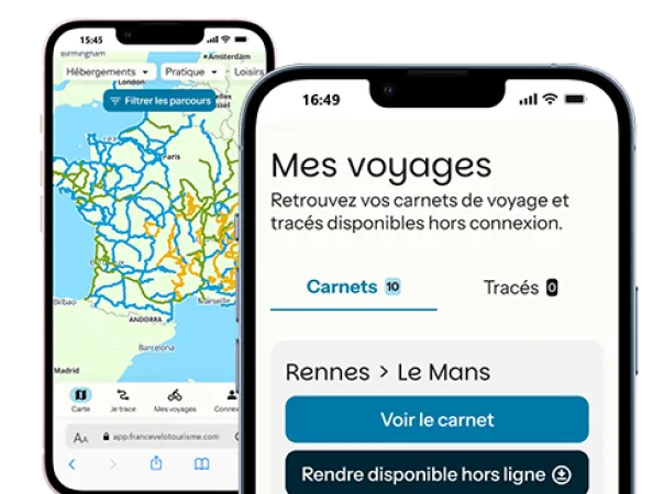 Application France Vélo Tourisme