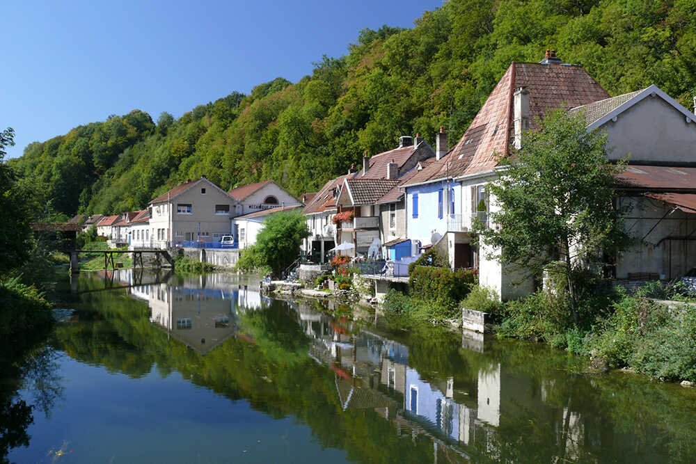 L'Isle-sur-le-Doubs / Baume-les-Dames - EuroVelo 6 radweg