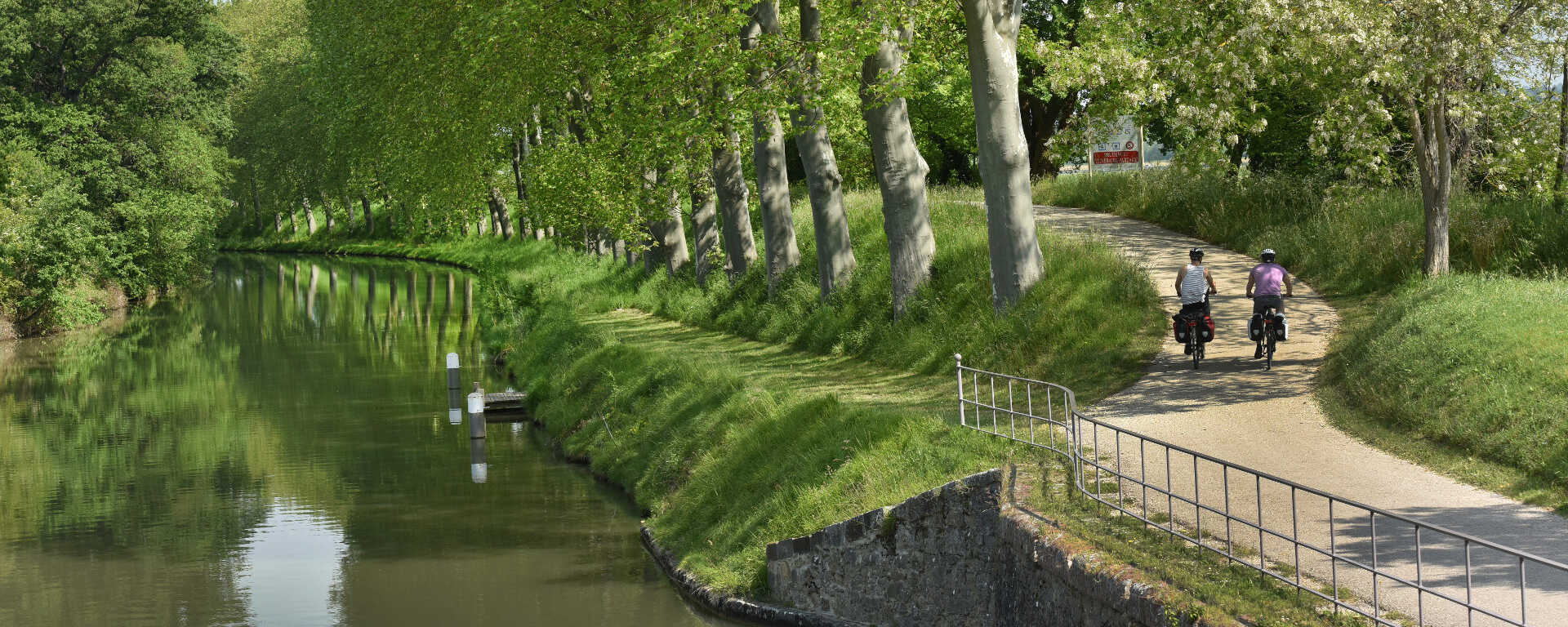 Canal Du Midi Radweg Von Toulouse Nach Carcassonne