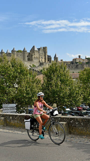 Canal Du Midi Radweg Von Toulouse Nach Carcassonne