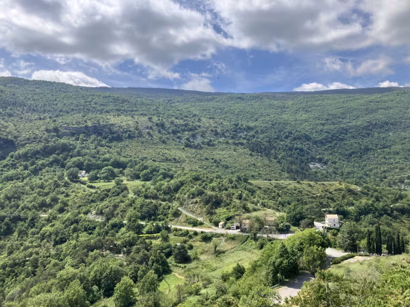 Panorama depuis les Ferres - GT des Préalpes d'Azur