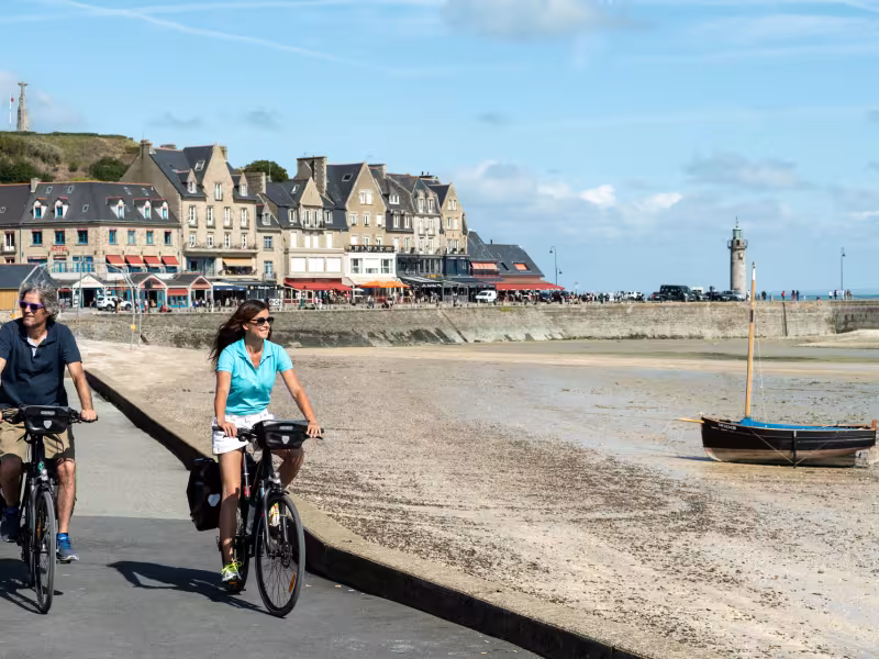 Port de Cancale à vélo