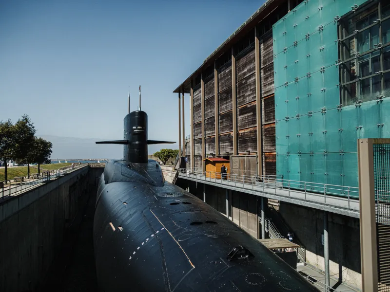 Le Redoutable - Sous-marin à la Cité de la Mer de Cherbourg