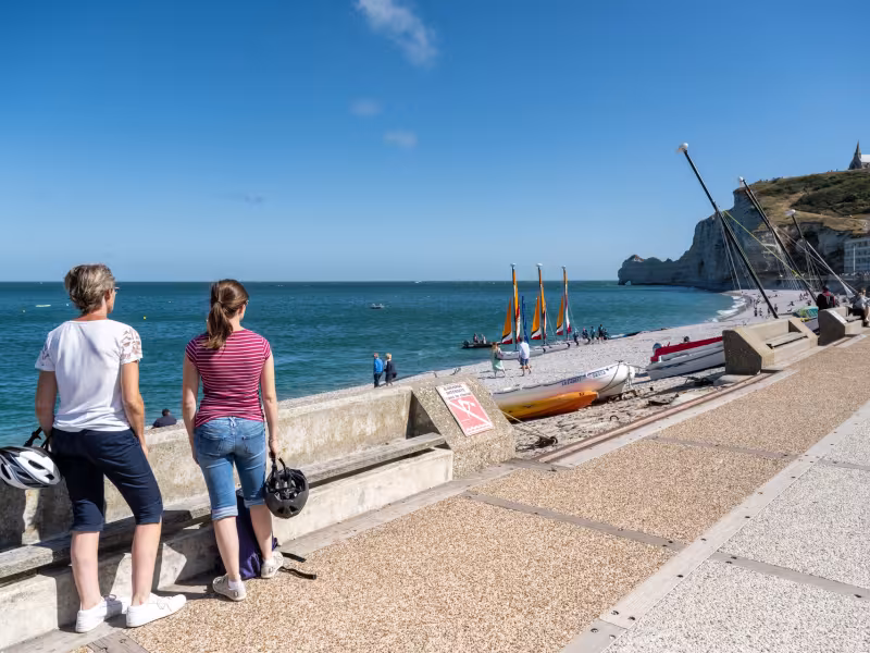 Bord de mer à Etretat