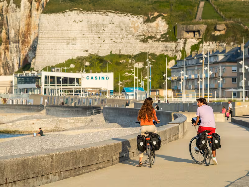 Découverte de Saint-Valery-en-Caux à vélo