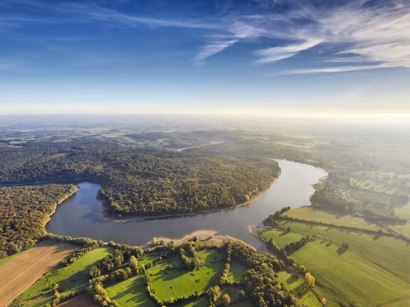 Mervent, sa forêt et ses méandres