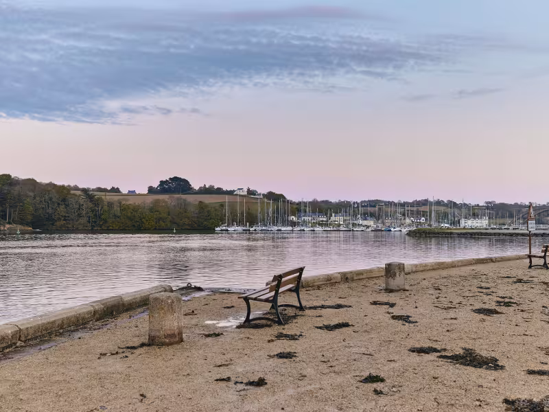 Plage à Tréguier
