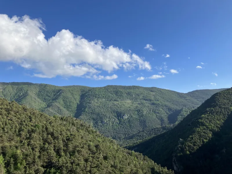 Vue depuis le Mas