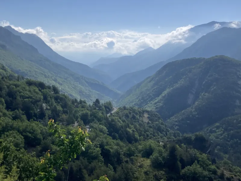  Paysage sur le GT des Préalpes d'Azur