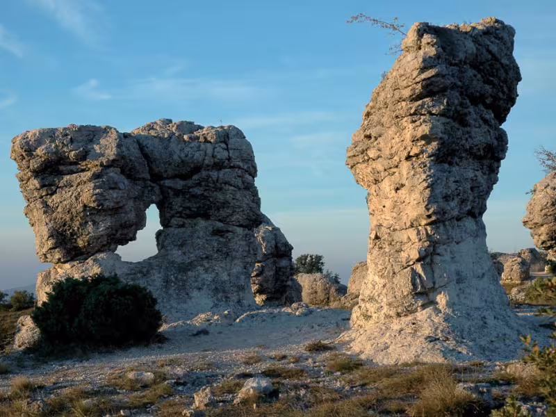 Les rochers des Mourres