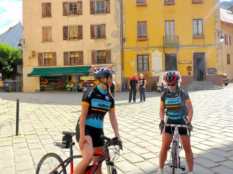 Arrivée à Valloire