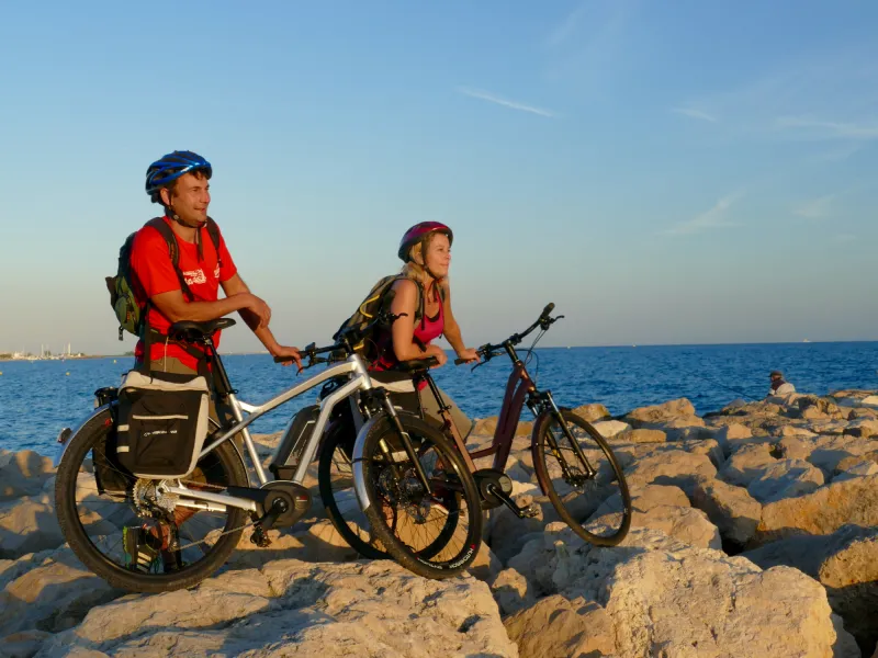 Arrivée sur la Méditerranée