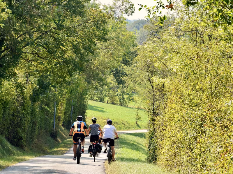 Sur la Vallée de la Baïse à vélo