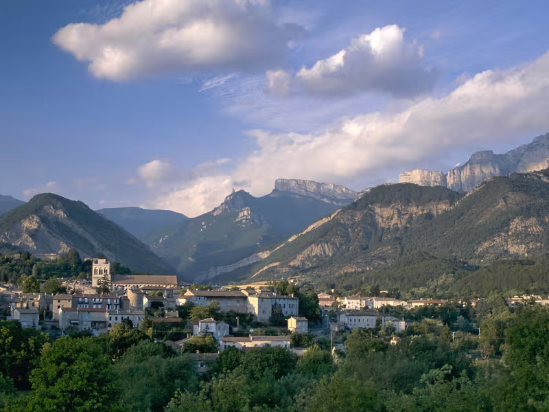 Die et le vallon de Romeyer