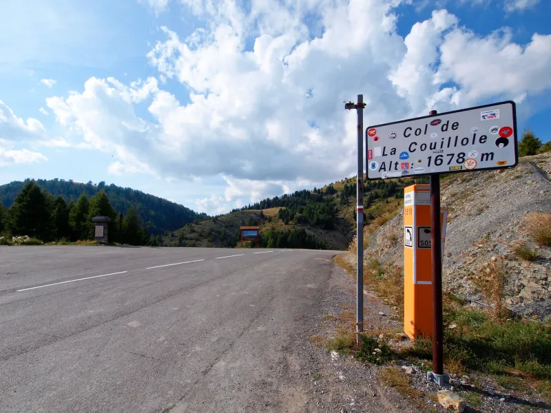 Le Col de la Couillole 1618 m