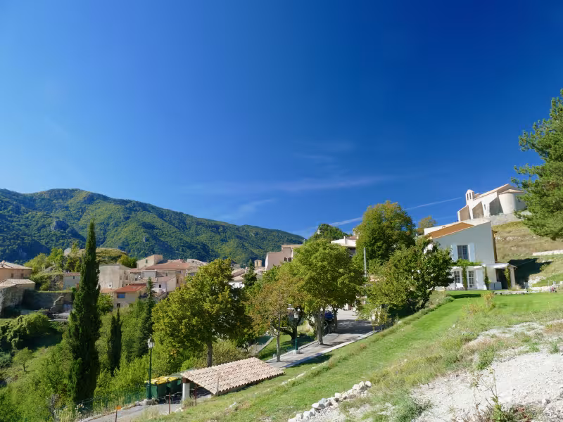Le Village du Mas dans la vallée de l'Estéron