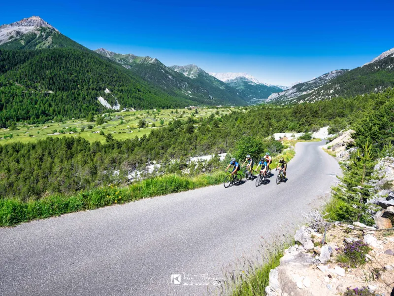 Montée vers le col de l'Echelle