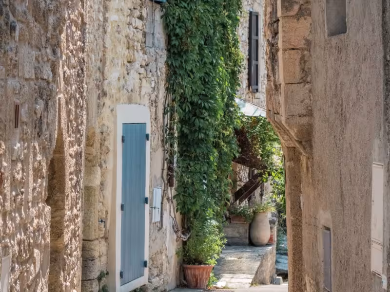 Ruelle à Robion