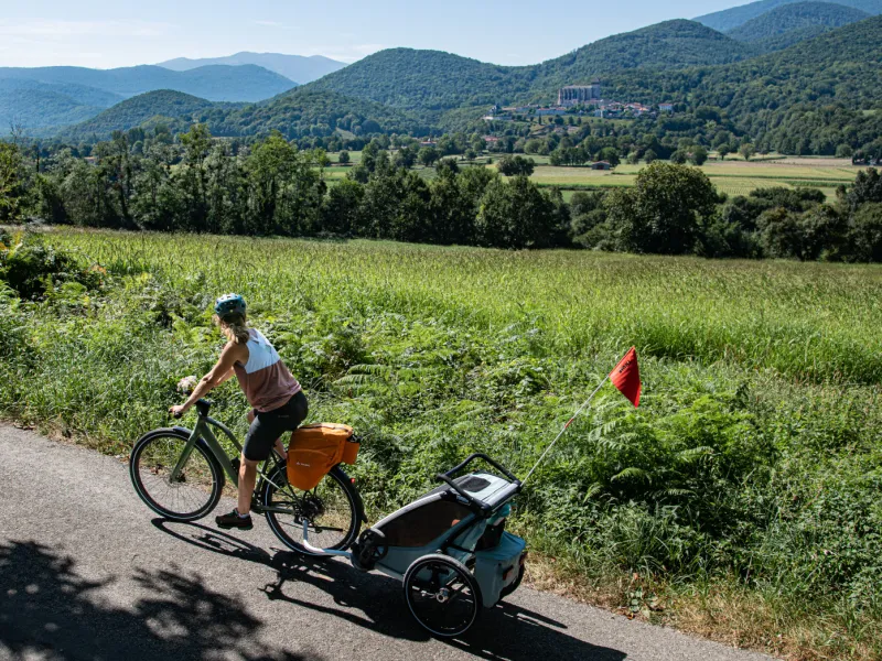 Route de Saint-Bertrand-de-Comminges à vélo