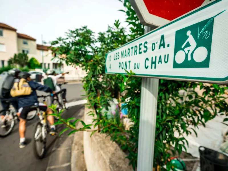 Balisage de la Via Allier à Dallet