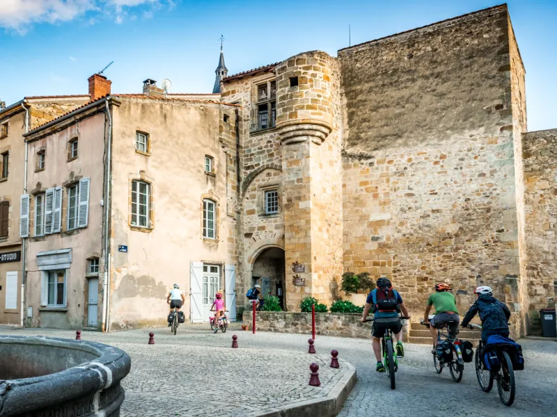 Pause à Vic-le-Comte