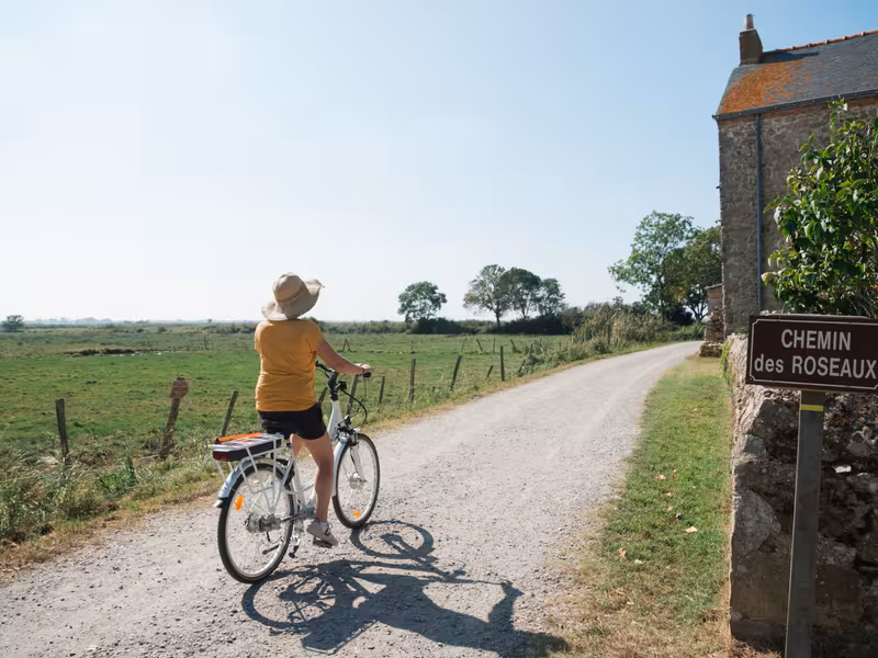 Découverte du village de Lavau-sur-Loire à vélo
