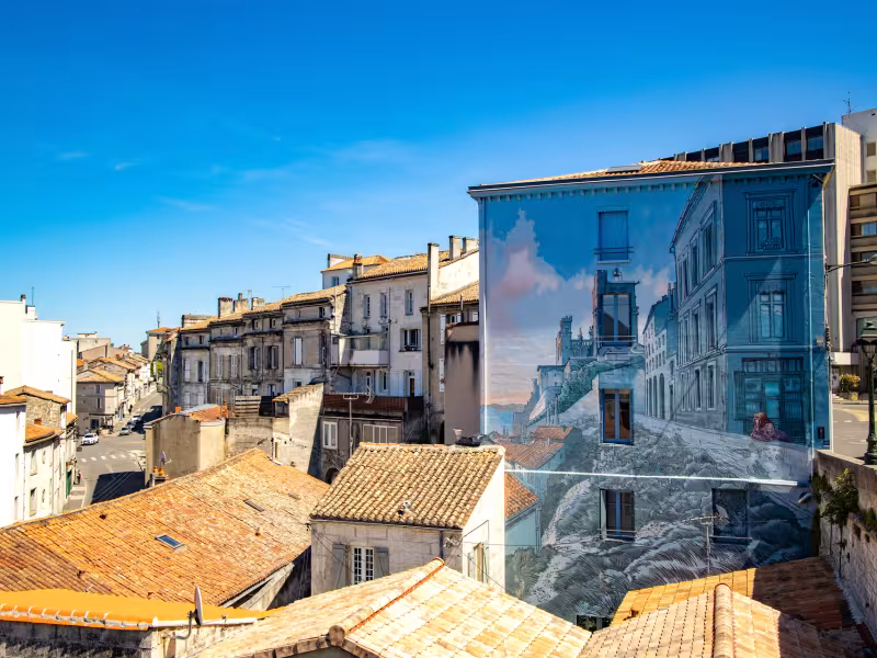 Angoulême mur peint