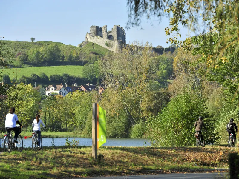 L'Avenue Verte London-Paris à Saint-Aubin le Cauf