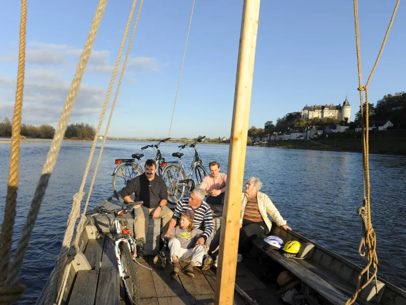 Balade en bateau à Chaumont-sur-Loire - La Loire à vélo