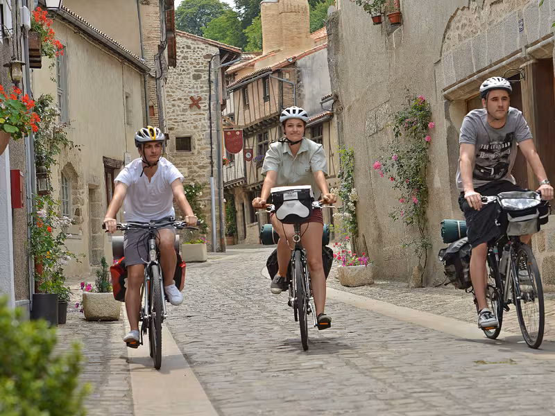 Balade à vélo à Parthenay