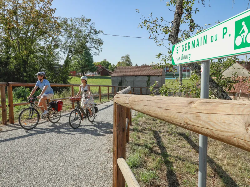 Balisage sur la Voie Bressane