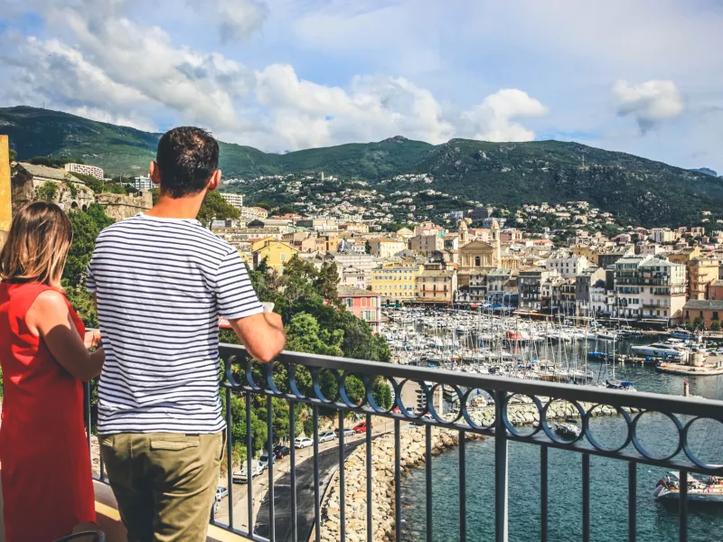 Bastia, vue sur le vieux port