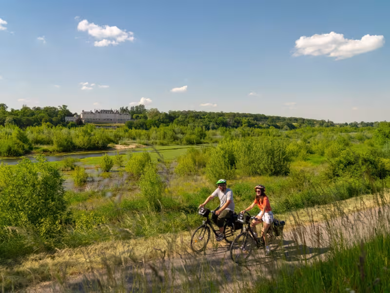 Balade à vélo au fil de la Loire