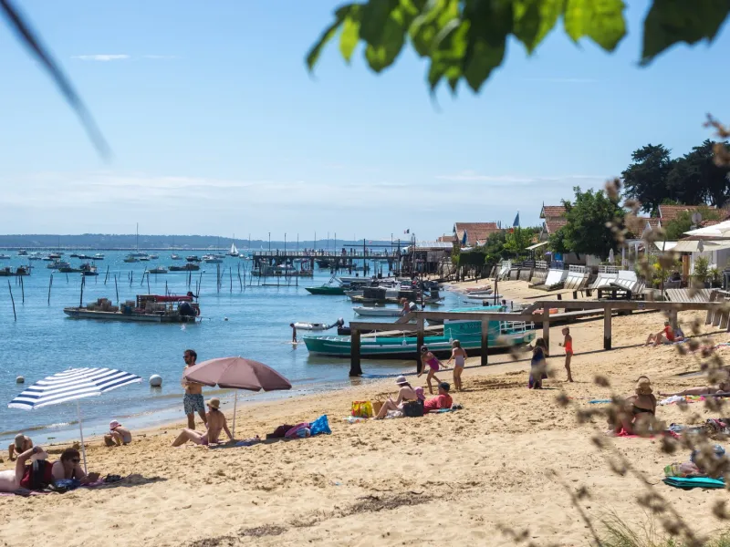 Cabane 171 sur la plage du Cap Ferret