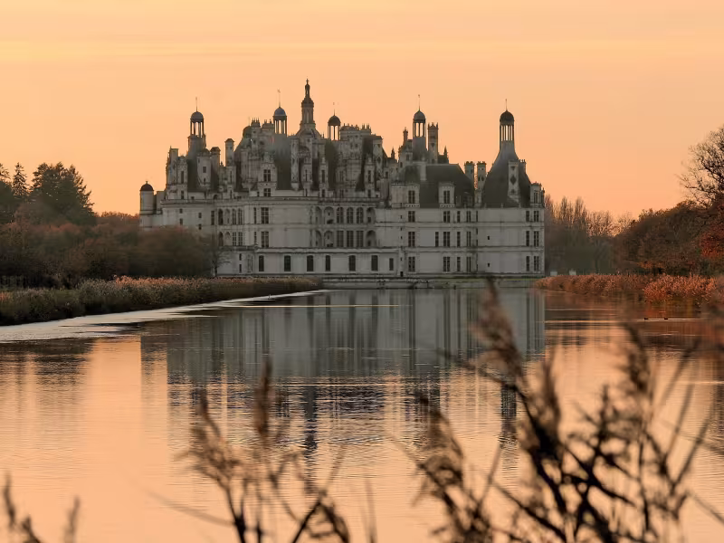 Le Cosson et le château de Chambord