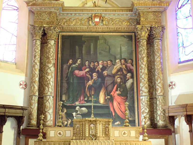 Tableau de la collégiale St-Pierre
