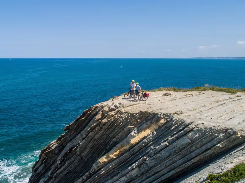 Corniche basque sur La Vélodyssée
