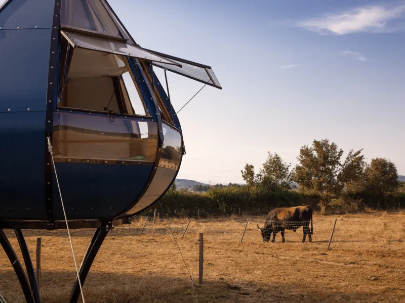 Diverty Parc à Toulon-sur-Arroux, hébergement insolite