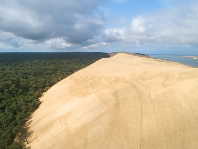 Dune du Pilat sur La Vélodyssée