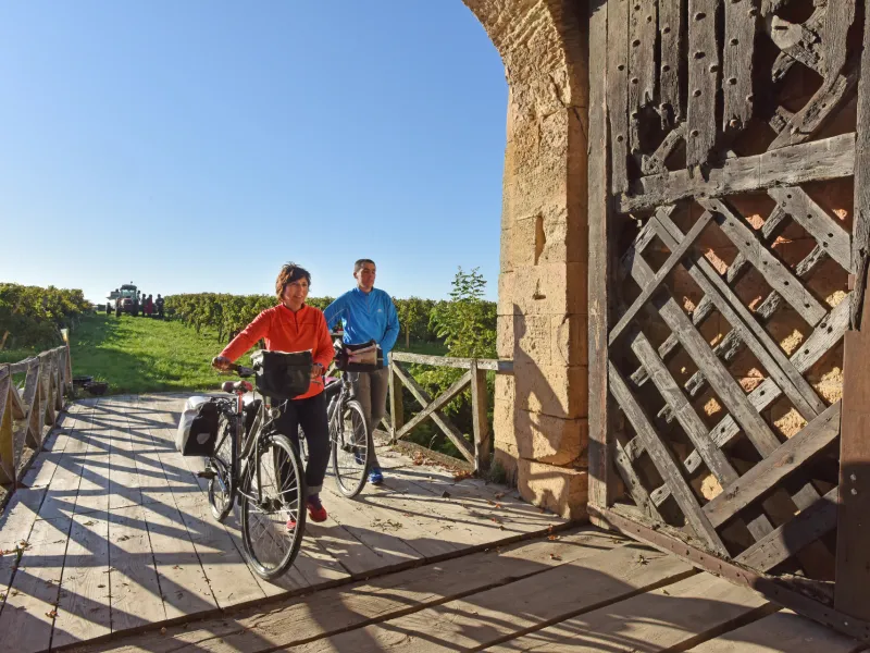 Entrée dans la citadelle de Blaye 