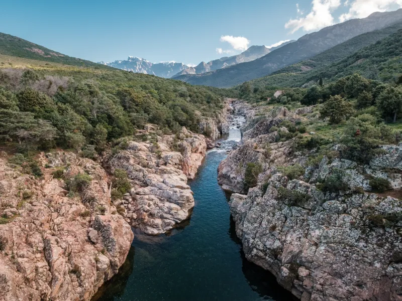 Le Fango dans le massif de la Paglia Orba