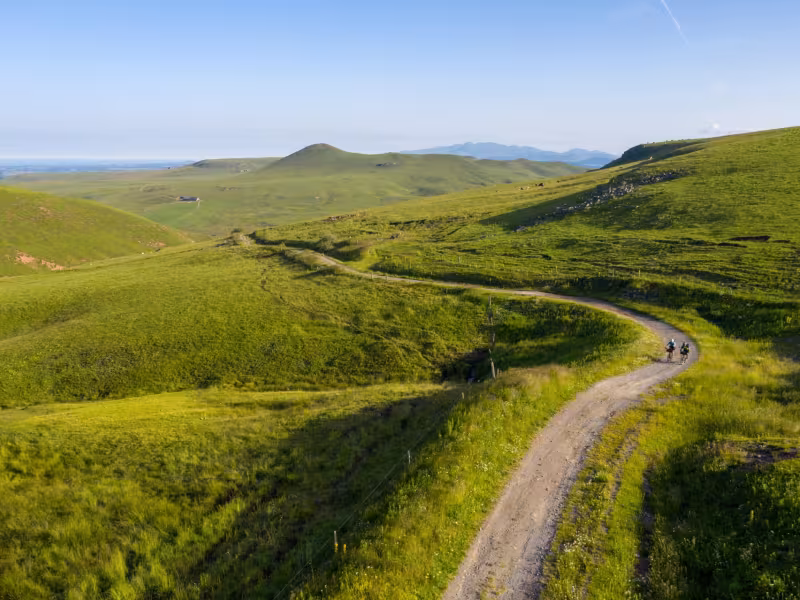 Col de Chamaroux en Auvergne
